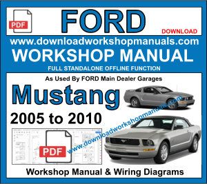Ford Mustang Workshop Service Repair Manual